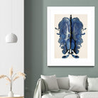 Blue Ink Laos by Daniel Stanford on GIANT ART - blue artistes du québec quebec artists