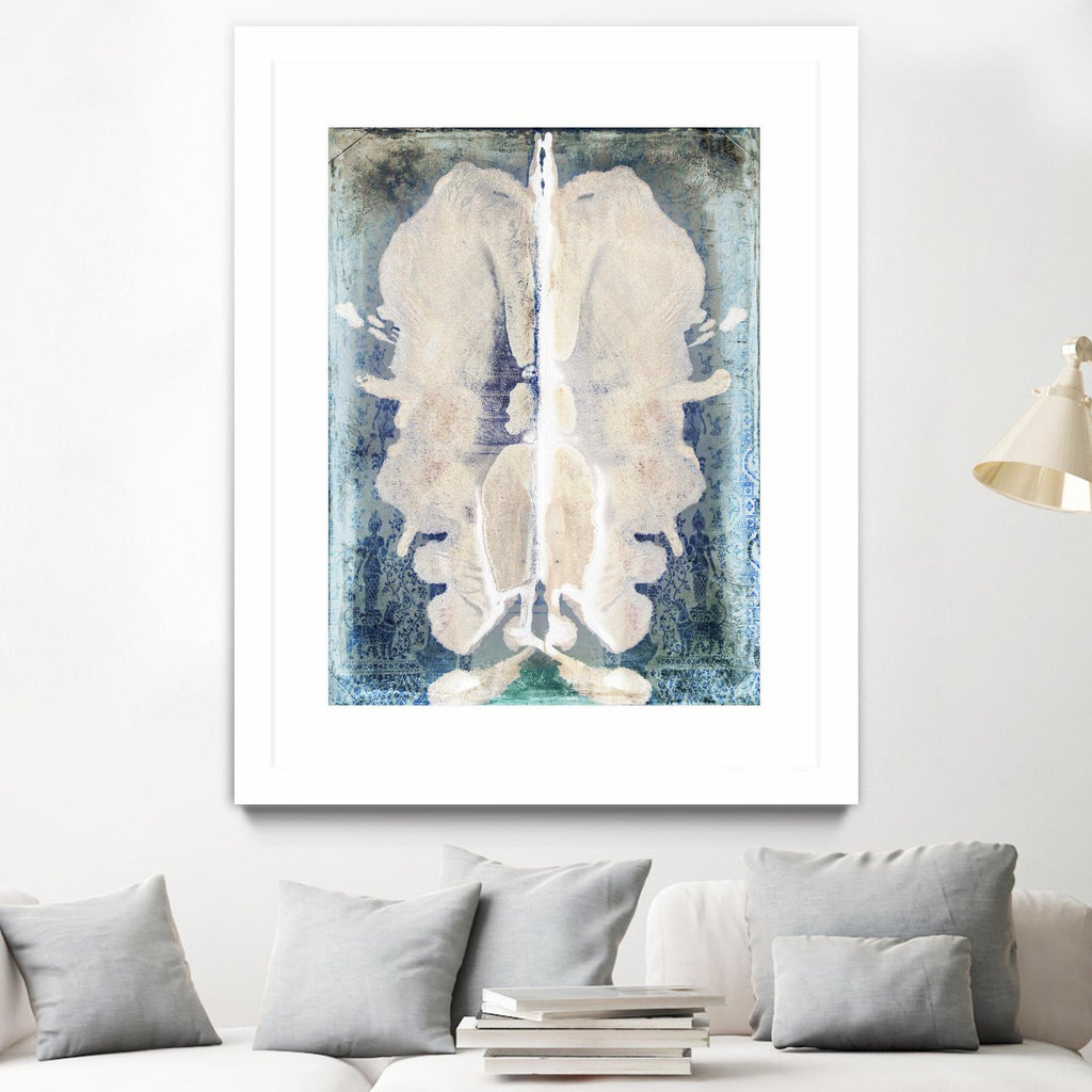 White Ink Laos by Daniel Stanford on GIANT ART - white abstract cerveau