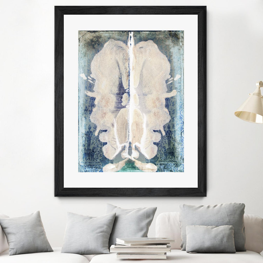 White Ink Laos by Daniel Stanford on GIANT ART - white abstract cerveau