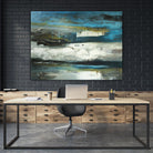 2018-02-12 by Kathleen Cloutier on GIANT ART - white abstract