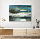 2018-02-12 by Kathleen Cloutier on GIANT ART - white abstract