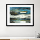 2018-02-12 by Kathleen Cloutier on GIANT ART - green abstract artiste québécois