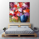 Lolie by Doris Savard on GIANT ART - purple abstract