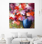 Lolie by Doris Savard on GIANT ART - purple abstract