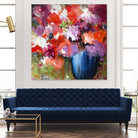 Lolie by Doris Savard on GIANT ART - purple abstract