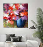 Lolie by Doris Savard on GIANT ART - purple abstract