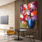 Lolie by Doris Savard on GIANT ART - purple abstract