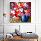 Lolie by Doris Savard on GIANT ART - purple abstract