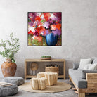 Lolie by Doris Savard on GIANT ART - purple abstract