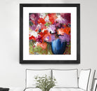 Lolie by Doris Savard on GIANT ART - purple abstract