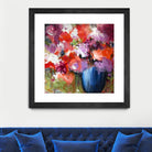 Lolie by Doris Savard on GIANT ART - purple abstract