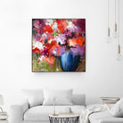 Lolie by Doris Savard on GIANT ART - purple abstract