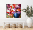 Lolie by Doris Savard on GIANT ART - purple abstract