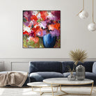 Lolie by Doris Savard on GIANT ART - purple abstract