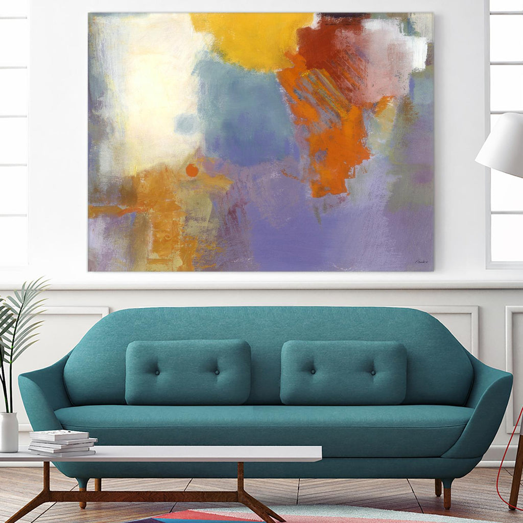 Summer by Diane Lambin on GIANT ART - blue abstract