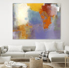 Summer by Diane Lambin on GIANT ART - blue abstract