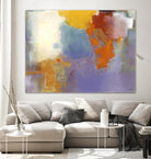 Summer by Diane Lambin on GIANT ART - blue abstract