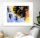 Sunbird by Diane Lambin on GIANT ART - blue abstract