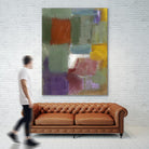 Soft Squares by Diane Lambin on GIANT ART - purple abstract
