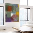 Soft Squares by Diane Lambin on GIANT ART - purple abstract