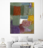 Soft Squares by Diane Lambin on GIANT ART - purple abstract