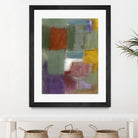 Soft Squares by Diane Lambin on GIANT ART - green abstract