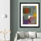 Soft Squares by Diane Lambin on GIANT ART - green abstract