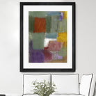 Soft Squares by Diane Lambin on GIANT ART - green abstract