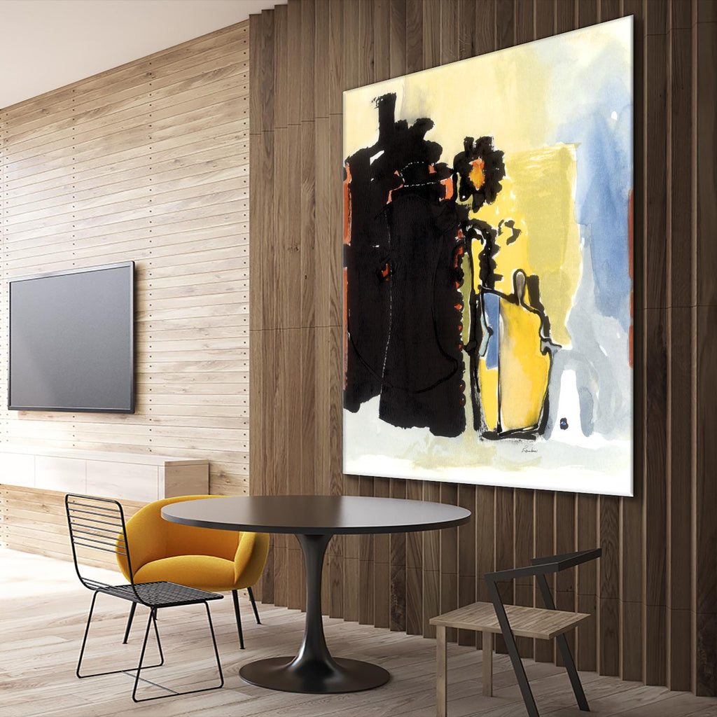 Vases Collage by Diane Lambin on GIANT ART - yellow abstract