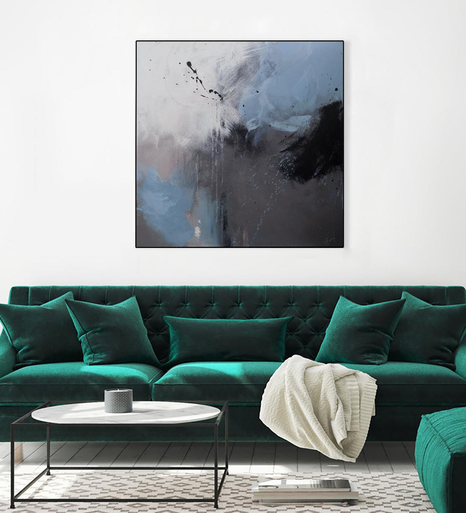 Compatible by Roland Benoît on GIANT ART - grey abstract