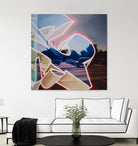 False Future by James Nye on GIANT ART - beige street art graffiti