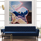 False Future by James Nye on GIANT ART - beige street art graffiti