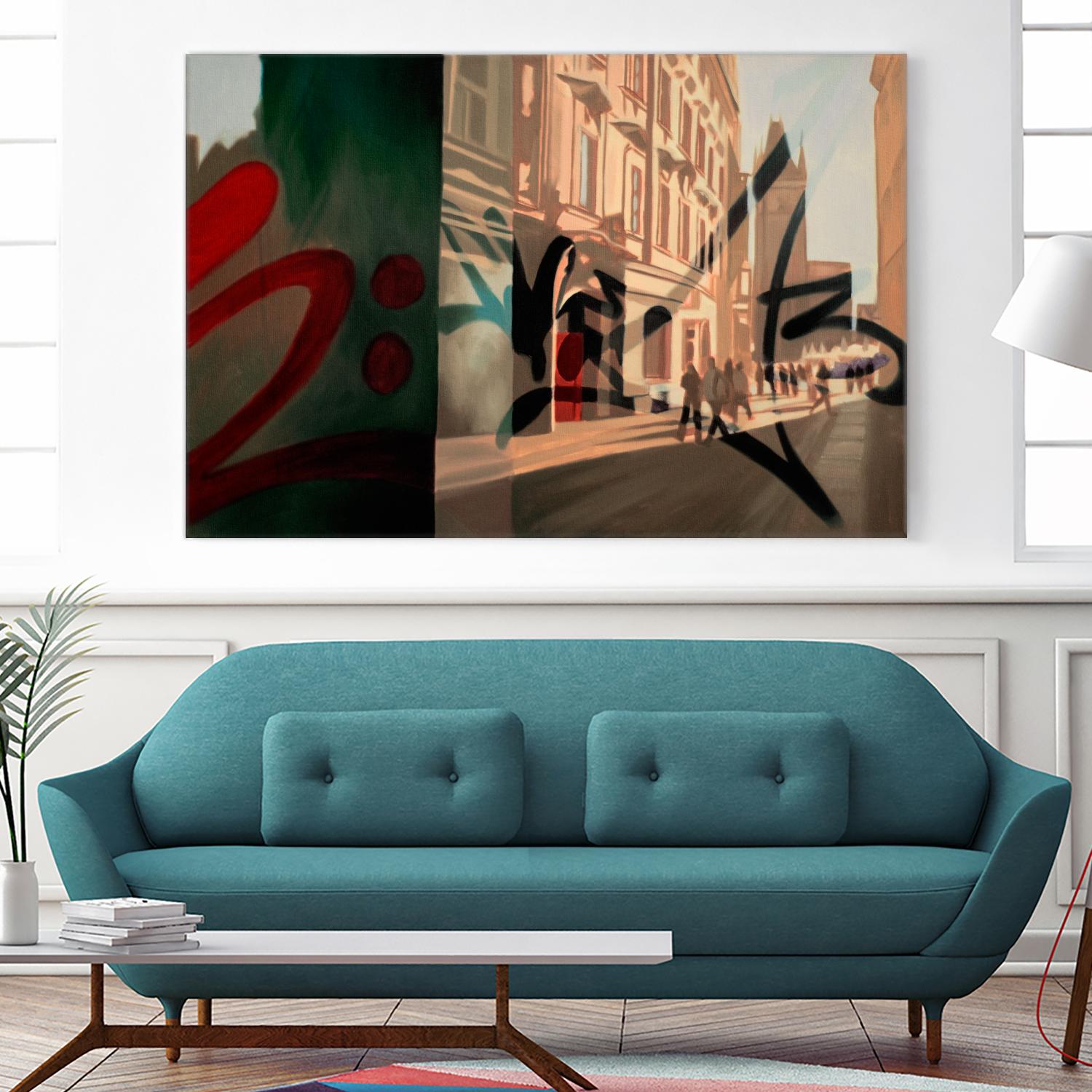 From Old Town by James Nye on GIANT ART - beige street art canadian artists