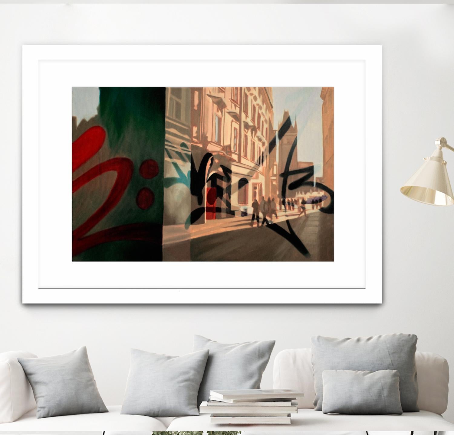 From Old Town by James Nye on GIANT ART - beige street art canadian artists