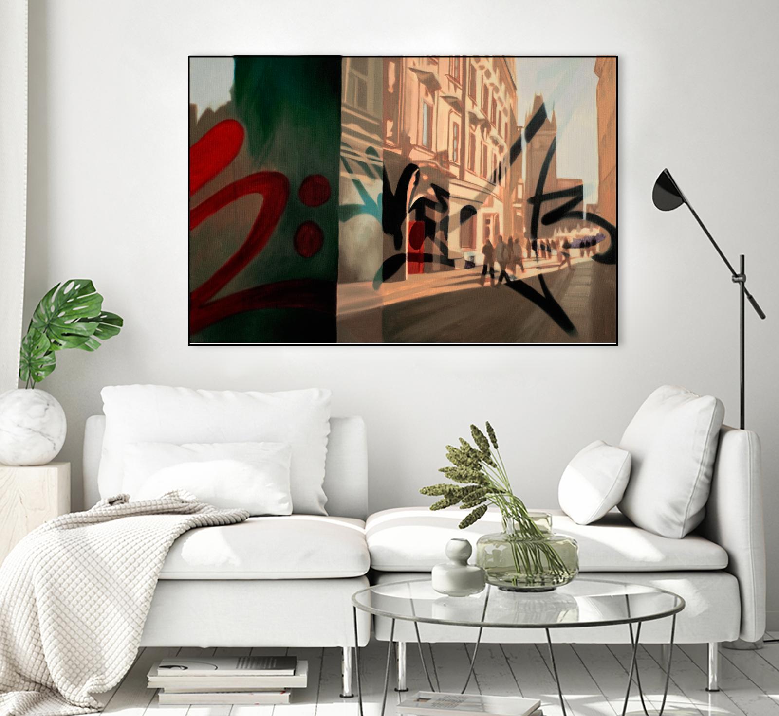 From Old Town by James Nye on GIANT ART - beige street art canadian artists