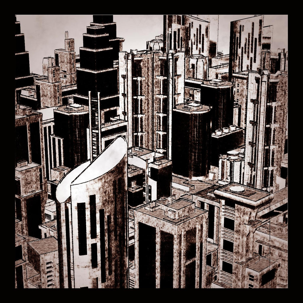 Megapolis 2 by Jefd on GIANT ART - black digital