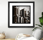 Megapolis 3 by Jefd on GIANT ART - black digital buildings