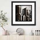 Megapolis 3 by Jefd on GIANT ART - black digital buildings