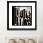 Megapolis 3 by Jefd on GIANT ART - black digital buildings