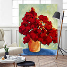 Red Blake by Bram Rubinger on GIANT ART - red flowers bouquet