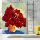 Red Blake by Bram Rubinger on GIANT ART - red flowers bouquet