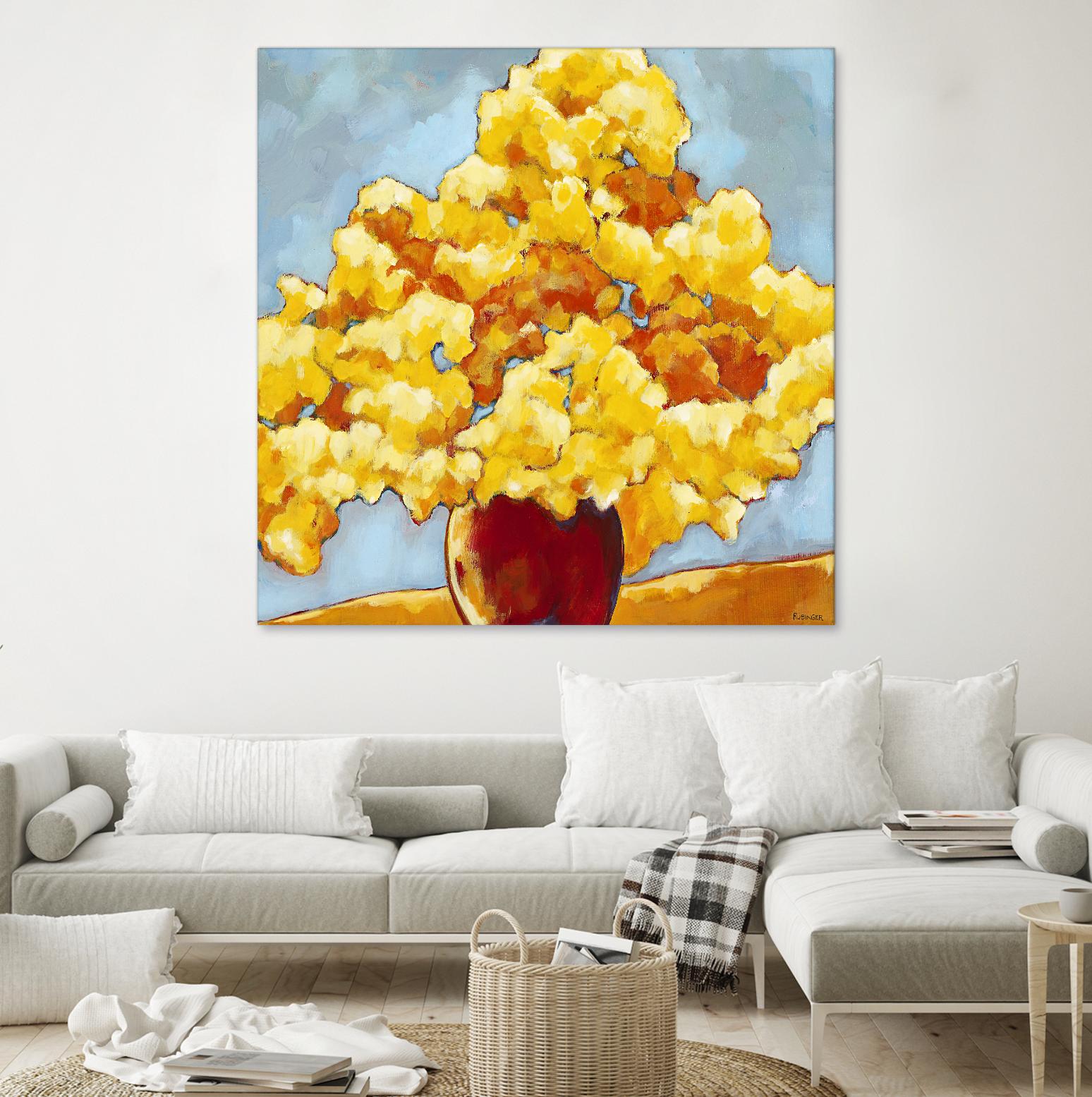 Golden Glory by Bram Rubinger on GIANT ART - orange flowers bouquet