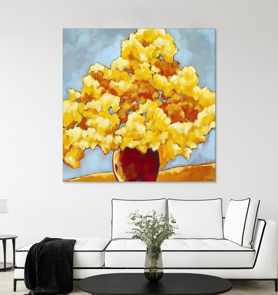 Golden Glory by Bram Rubinger on GIANT ART - orange flowers bouquet
