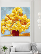 Golden Glory by Bram Rubinger on GIANT ART - orange flowers bouquet