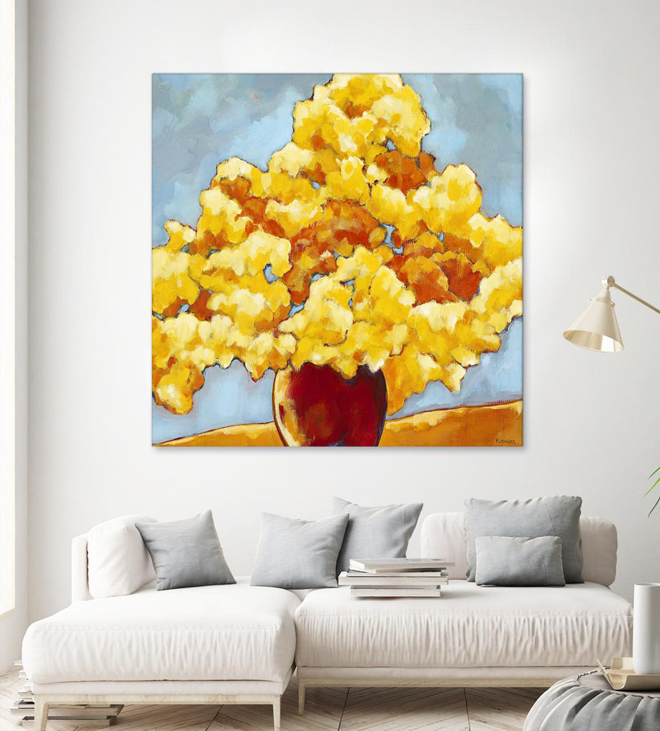 Golden Glory by Bram Rubinger on GIANT ART - orange flowers bouquet