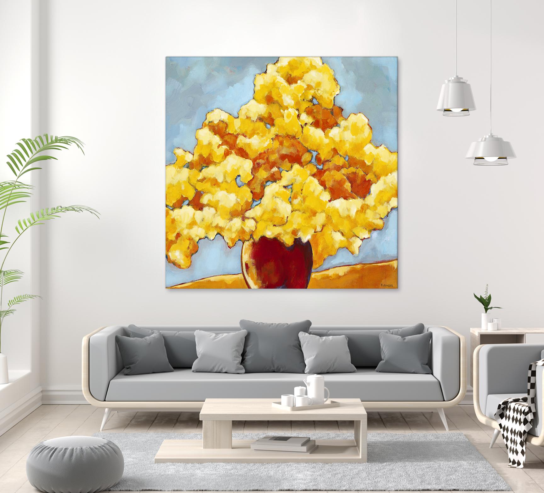 Golden Glory by Bram Rubinger on GIANT ART - orange flowers bouquet
