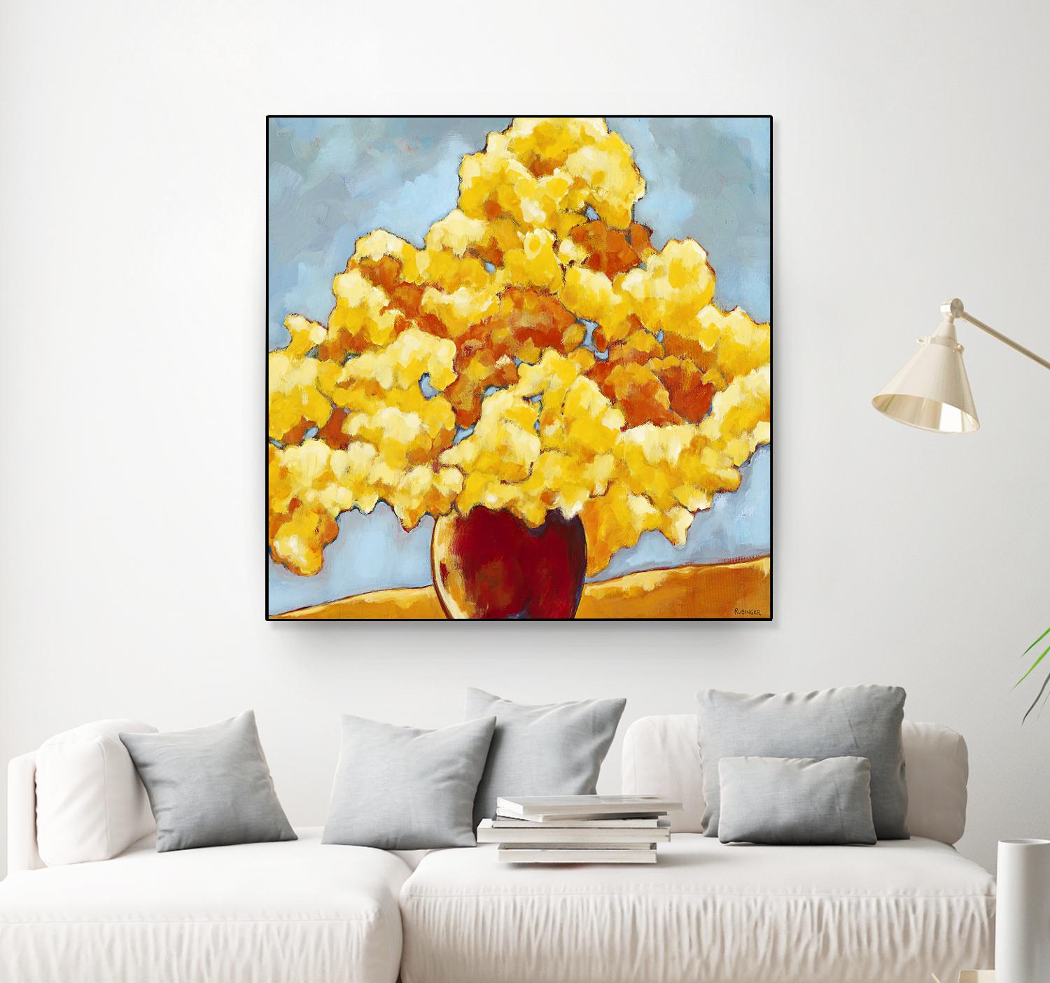 Golden Glory by Bram Rubinger on GIANT ART - orange flowers bouquet