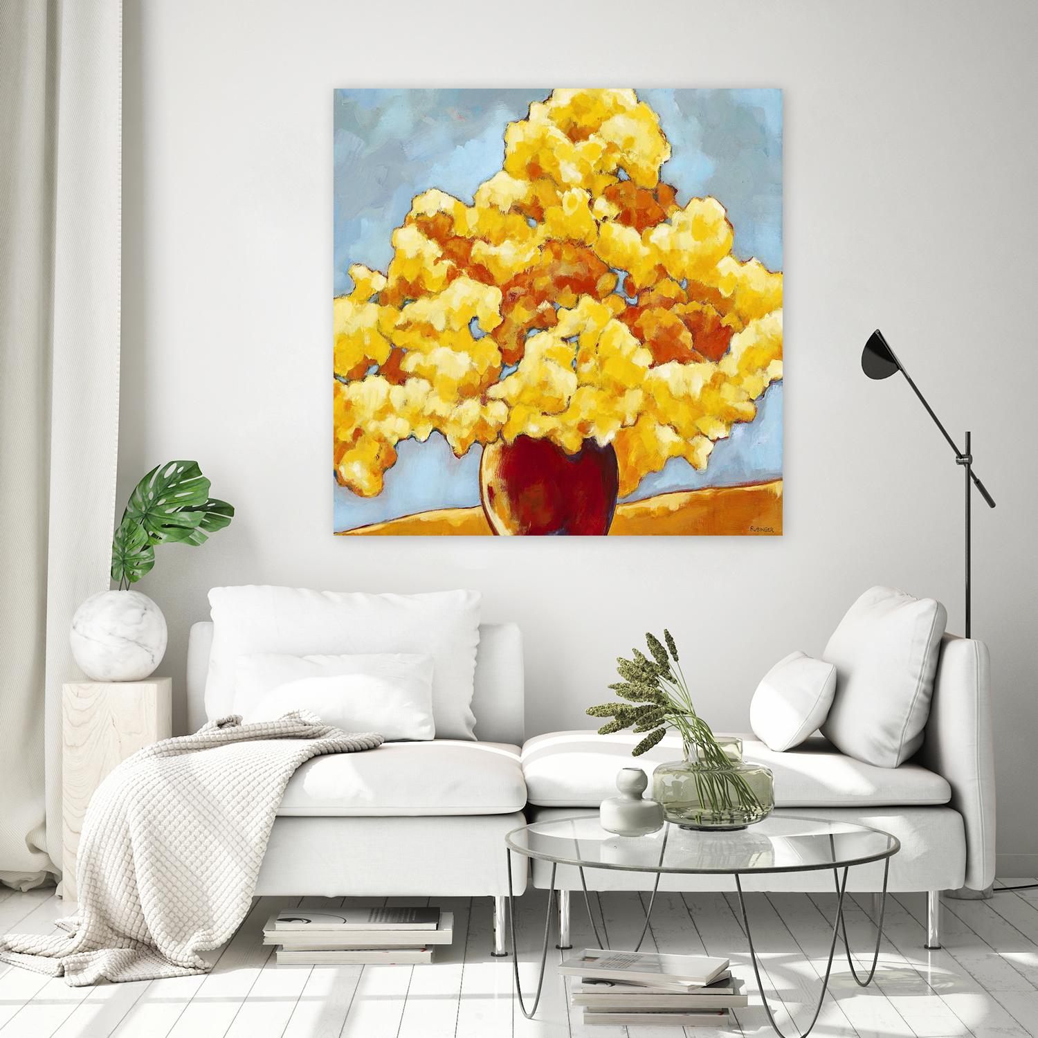 Golden Glory by Bram Rubinger on GIANT ART - orange flowers bouquet