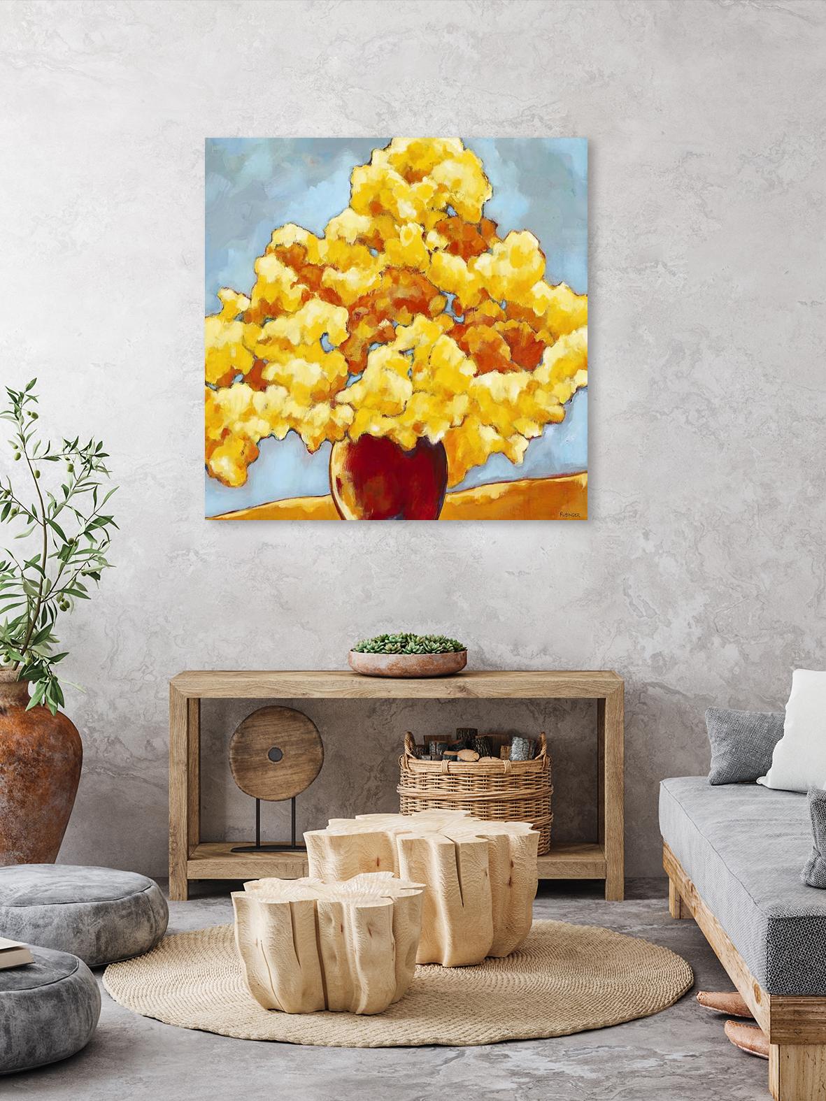 Golden Glory by Bram Rubinger on GIANT ART - orange flowers bouquet