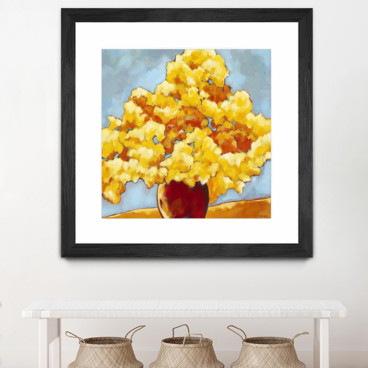 Golden Glory by Bram Rubinger on GIANT ART - orange flowers bouquet